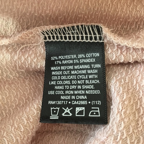 NWT Joe's Jeans Women's Pink Cozy Comfy Comfortable Shorts Loungewear Size M - Picture 5 of 7